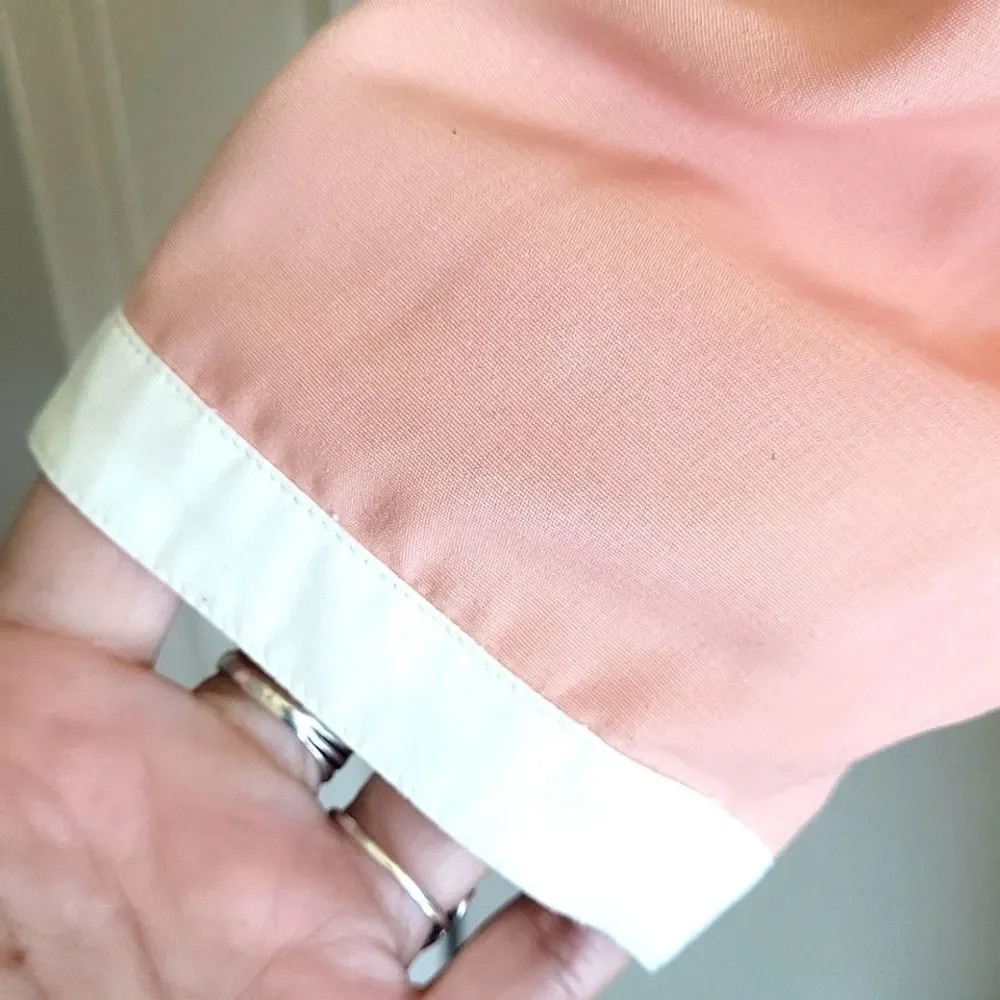 Chic Peach Hooded Jacket from Florence, Italy